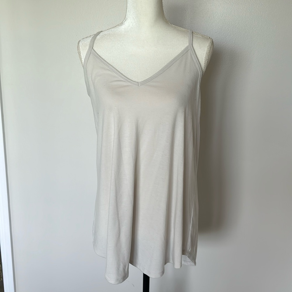 Zenana Reversible Tank - Bone